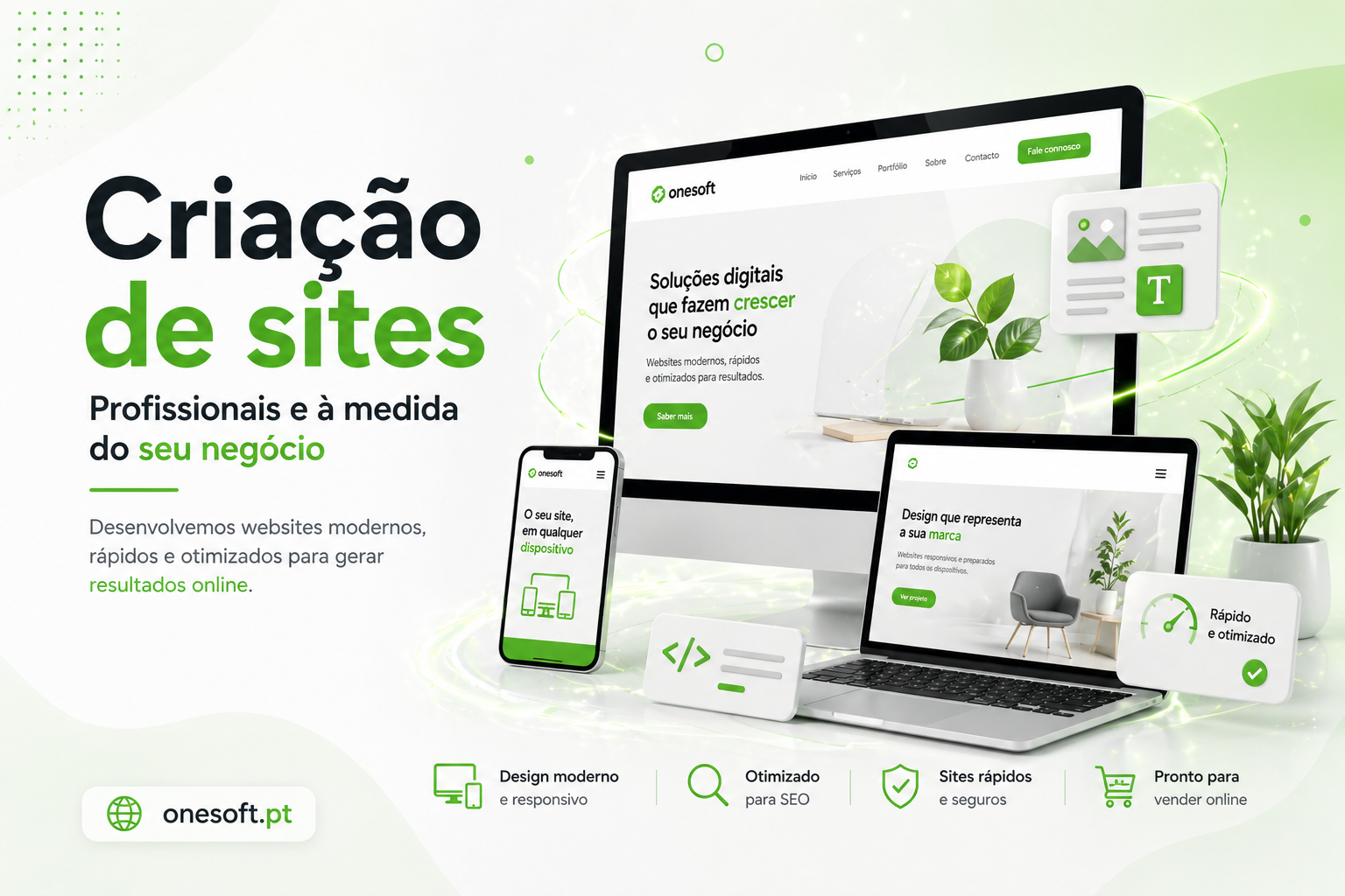 Criação de sites onesoft.pt