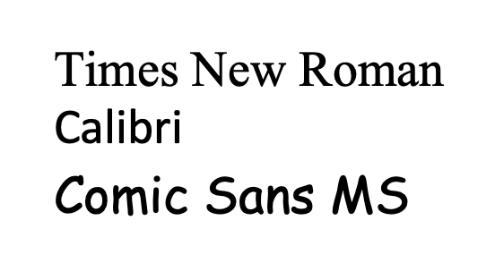 O que é uma font?