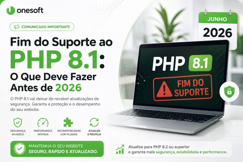 Fim do PHP 8.1 em 2026: Atualize o Seu Website em Segurança