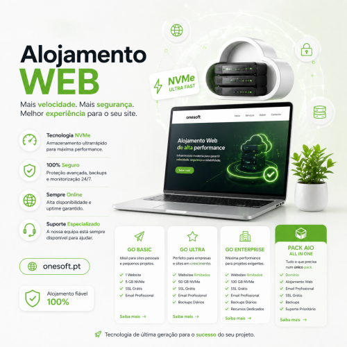 onesoft alojamento web